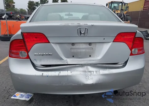 2006 Honda Civic Ex из США, поврежденный, VIN 1HGFA16866L060447